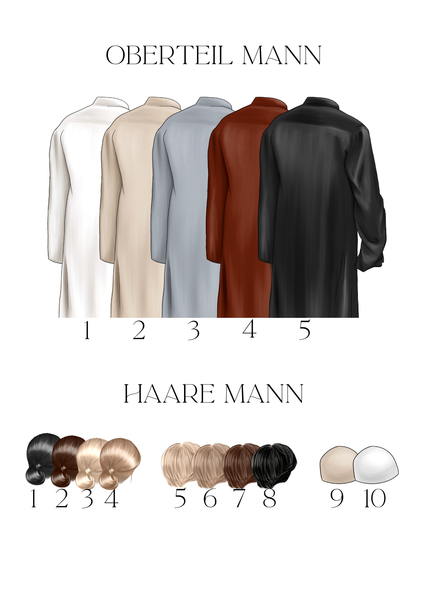 Hochzeitsposter für muslimisches Paar