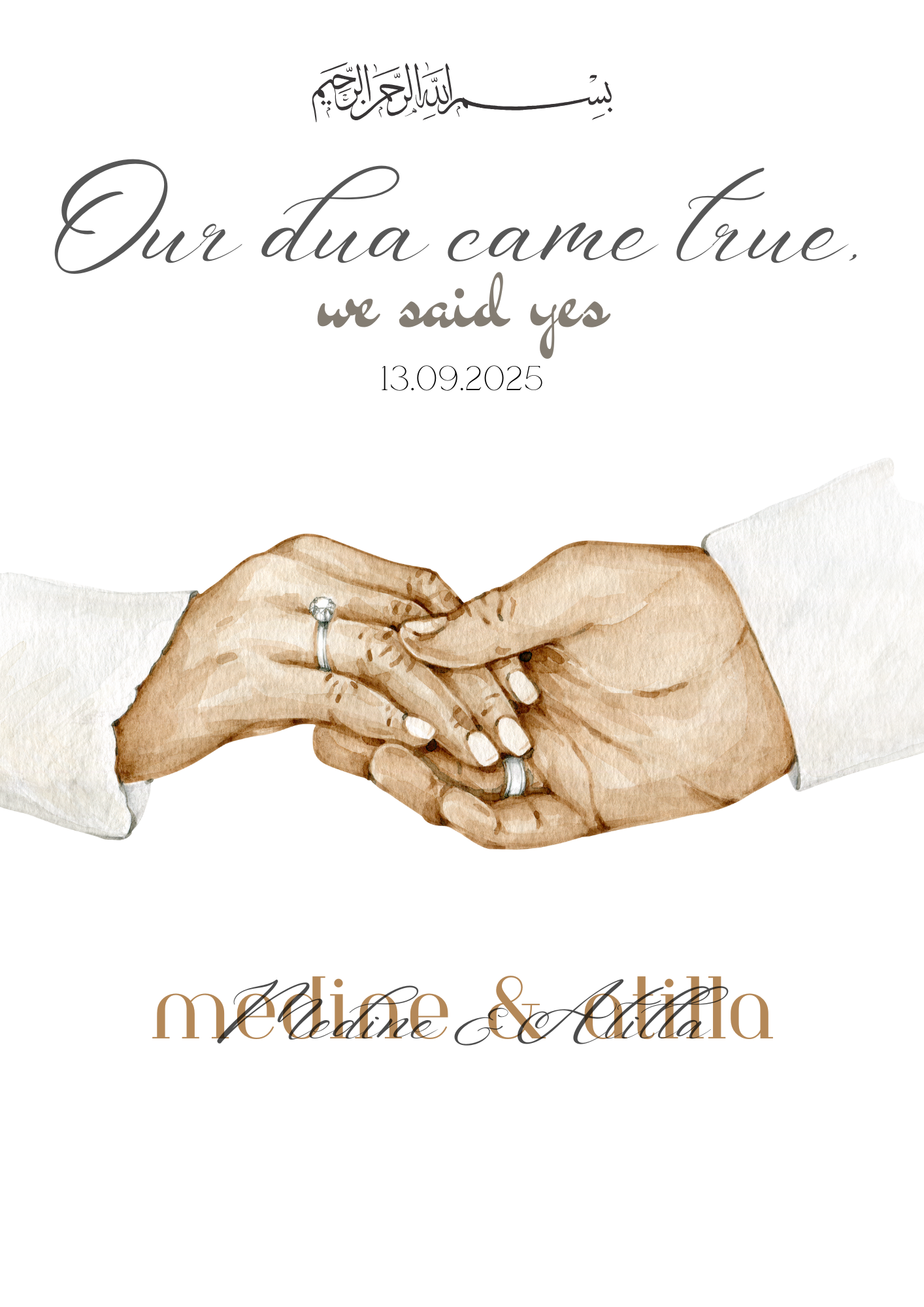 Our dua came true Poster