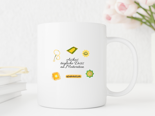 Motivationstasse für Muslime