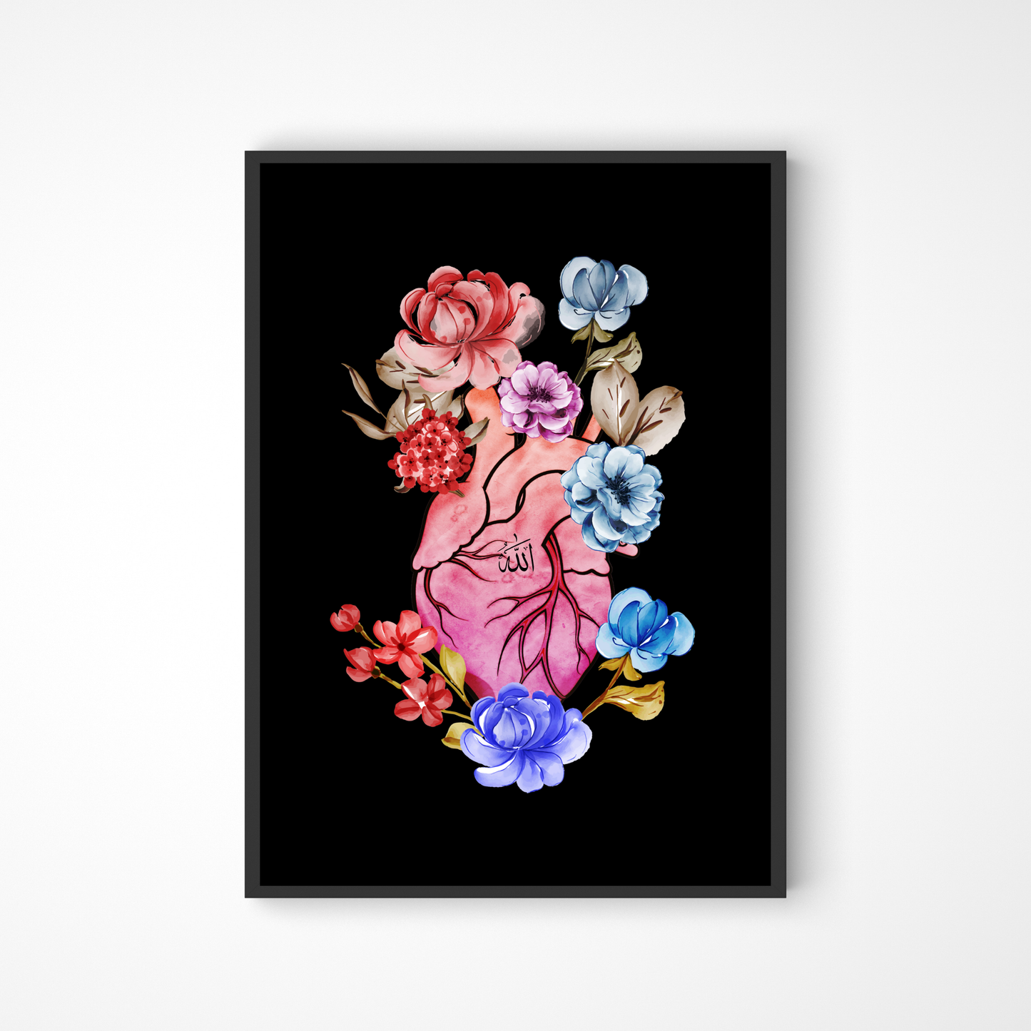 Mein Herz schlägt nur für Allah Poster