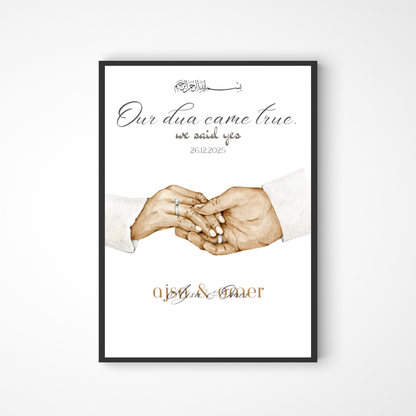 Our dua came true Poster