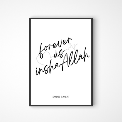 Forever us inshaAllah Poster