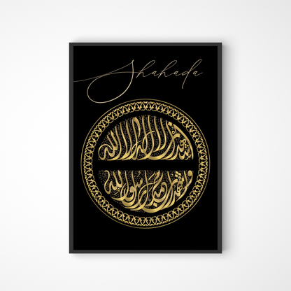 Zeitloses Shahada Poster