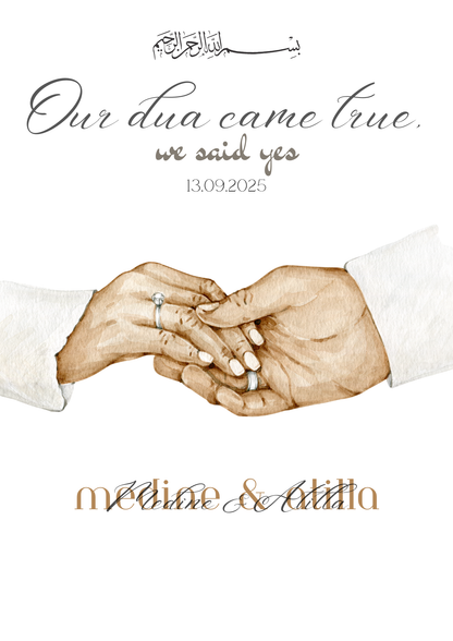 Our dua came true Poster