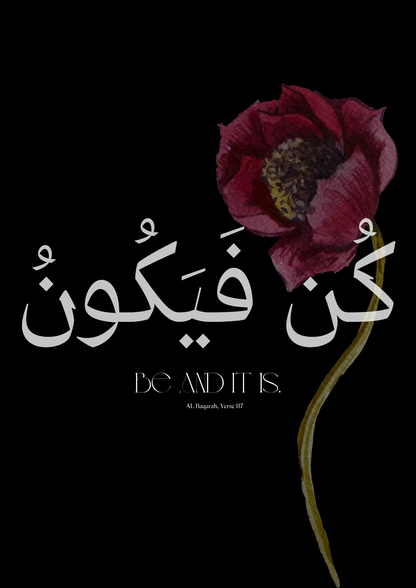 Be and it is Poster