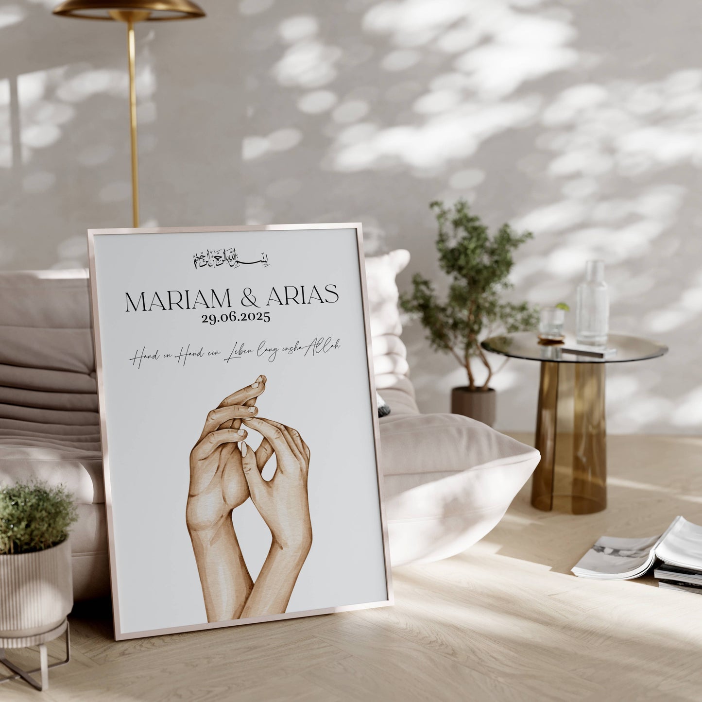 Hand in Hand ein Leben lang inshaAllah Poster
