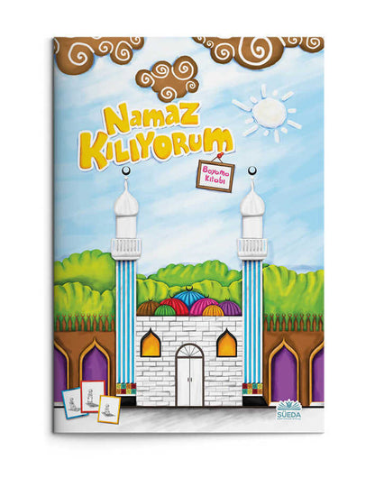 Namaz kiliyorum boyama kitabi