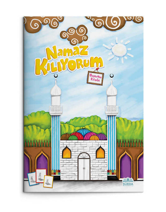 Namaz kiliyorum boyama kitabi